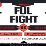 Christian Natividad vs Jose Sandoval