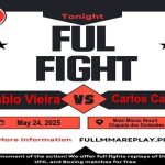 Juan Pablo Vieira vs Carlos Cavalcante
