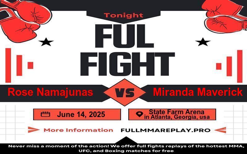 Rose Namajunas vs Miranda Maverick