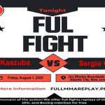 Jakub Kaszuba vs Sergio Cossio