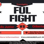 Reginaldo Junior vs Gilberto Sousa