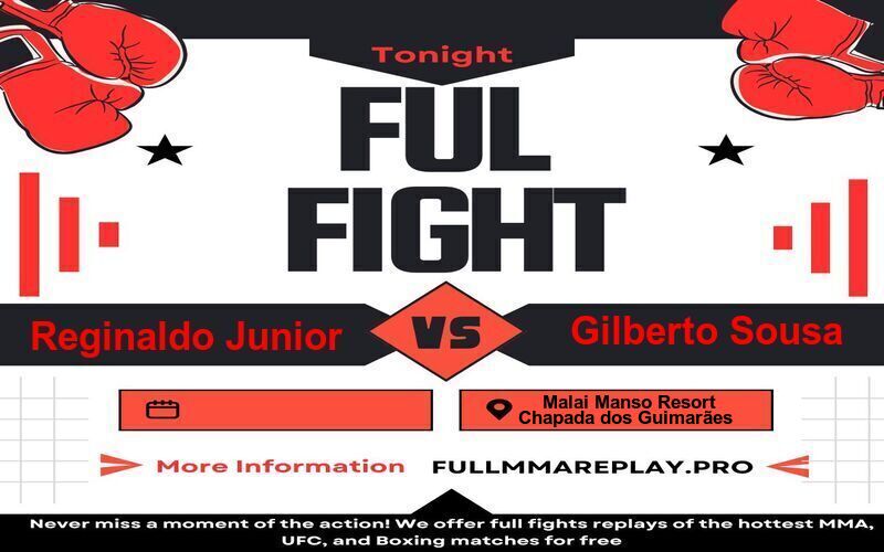 Reginaldo Junior vs Gilberto Sousa