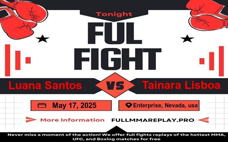 Luana Santos vs Tainara Lisboa