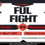 Julian Erosa vs Melquizael Costa