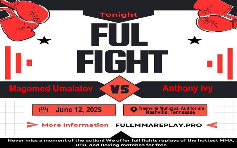 Magomed Umalatov vs Anthony Ivy