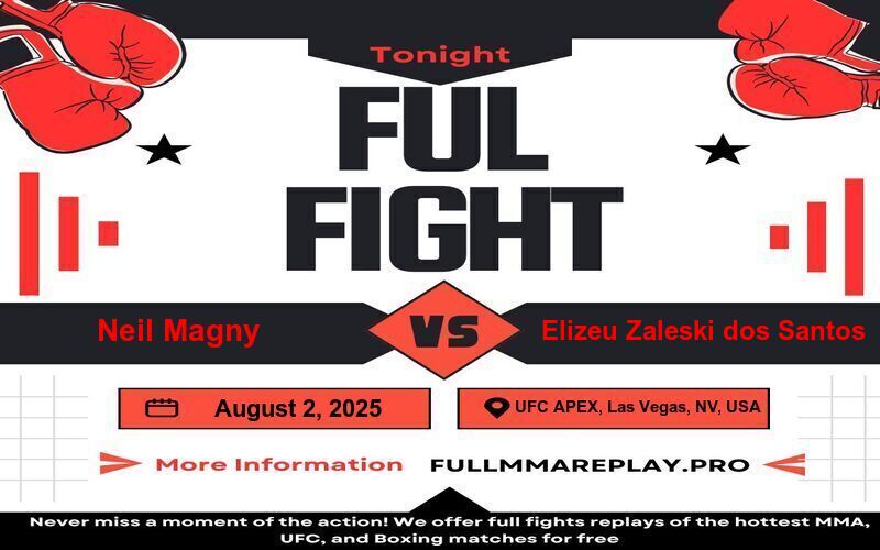 Neil Magny vs Elizeu Zaleski dos Santos