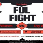 Sam Patterson vs Trey Waters
