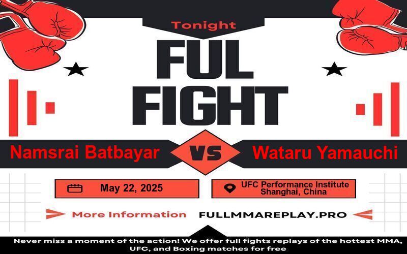 Namsrai Batbayar vs Wataru Yamauchi