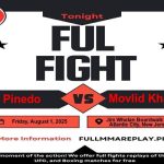 Jesus Pinedo vs Movlid Khaybulaev