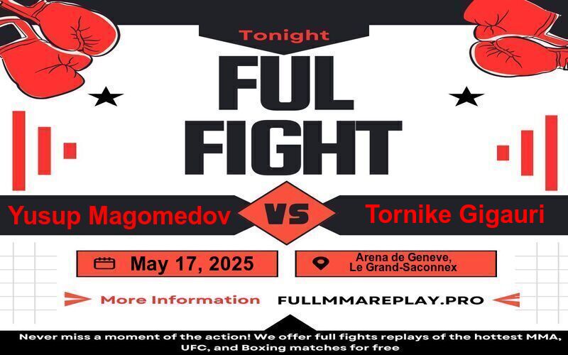 Yusup Magomedov vs Tornike Gigauri