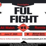 Biaggio Ali Walsh vs Ronnie Gibbs