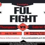 Stephen Thompson vs Gabriel Bonfim