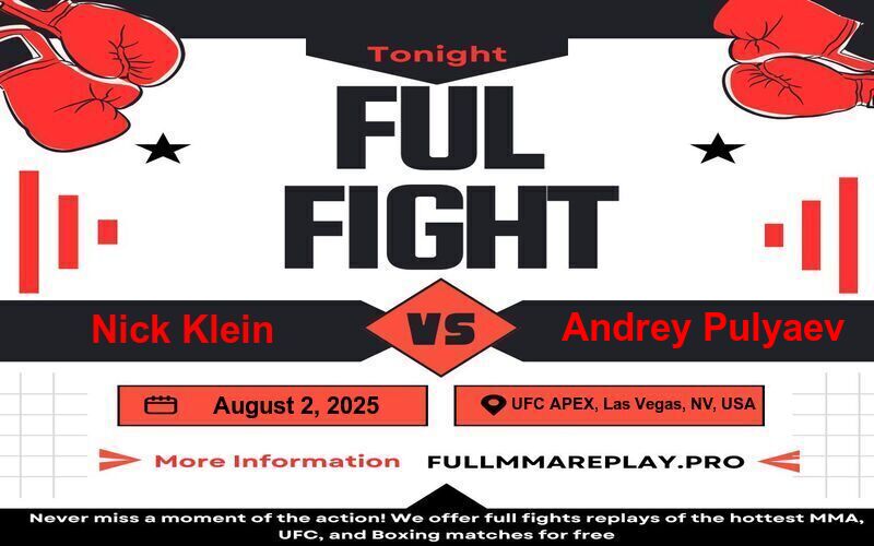 Nick Klein vs Andrey Pulyaev