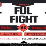 Logan Storley vs Masayuki Kikuiri