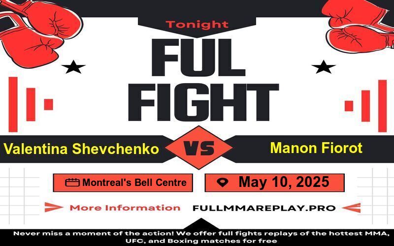 Valentina Shevchenko vs Manon Fiorot