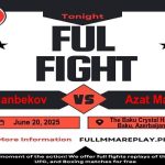 Tagir Ulanbekov vs Azat Maksum