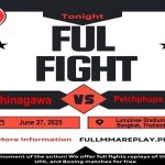 Asahi Shinagawa vs Petchphupa Aekpujean