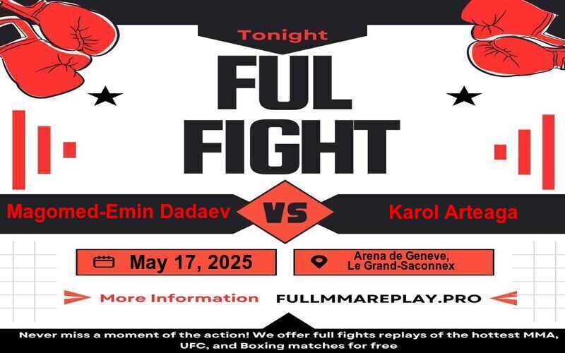 Magomed-Emin Dadaev vs Karol Arteaga