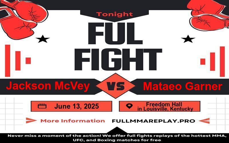 Jackson McVey vs Mataeo Garner