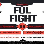 Korganbay Bakdaulet vs Manuchekhr Shirinbekov