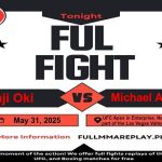 Bolaji Oki vs Michael Aswell Jr.